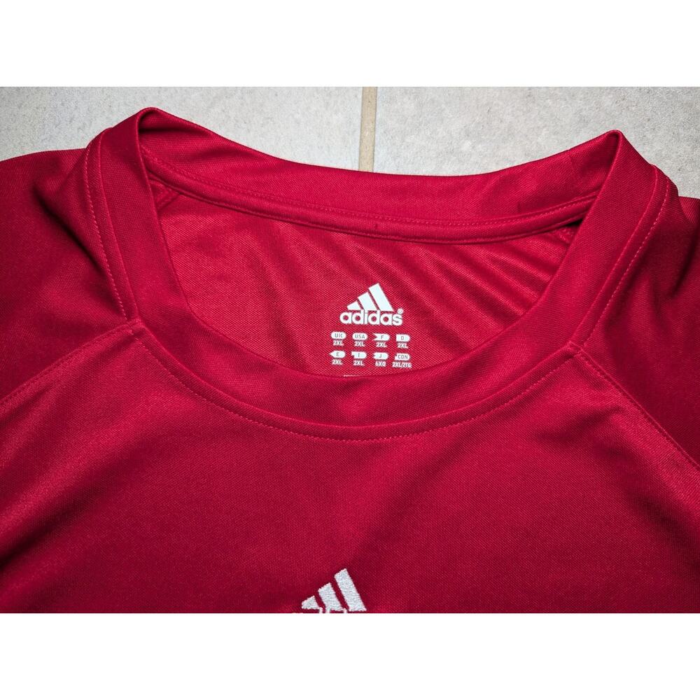 Adidas Men's XXL Vintage England Soccer Jersey Shirt #7 Beckham Red Blue - Picture 6 of 9